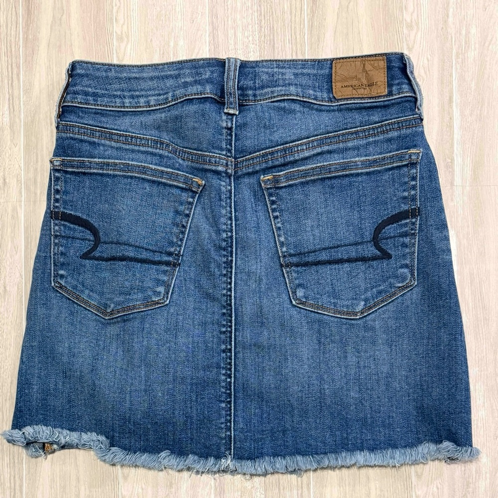 American Eagle Jean Skirt — Size 2 - Picture 2 of 7